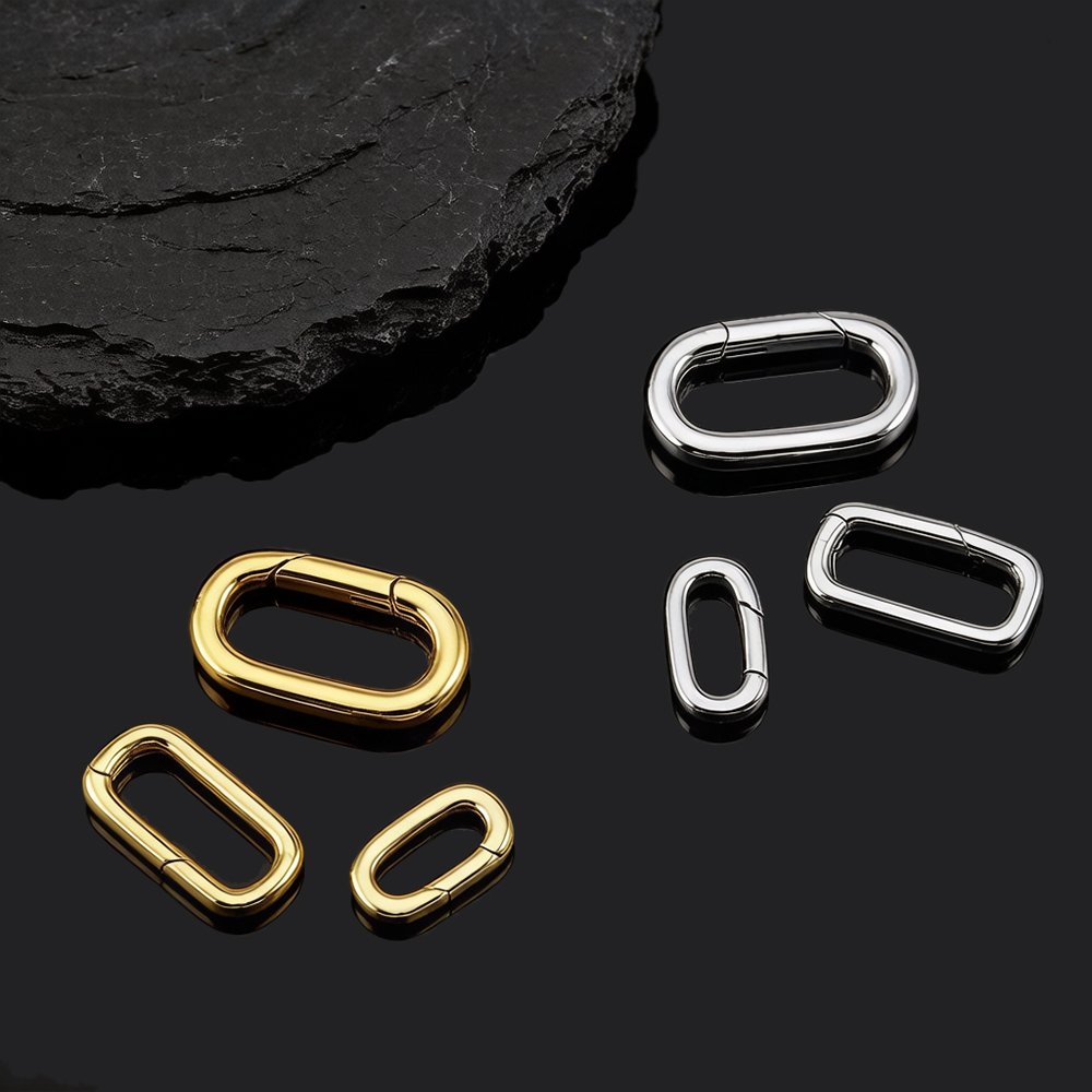 2pcs 18K Gold Plated Filled Ov - Jewelry Making Pins recension och pris