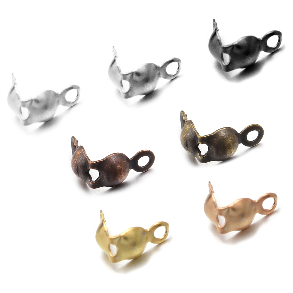 200pcs/lot Metal End Crimps Be - Jewelry Making Knots For Clasps recension och pris