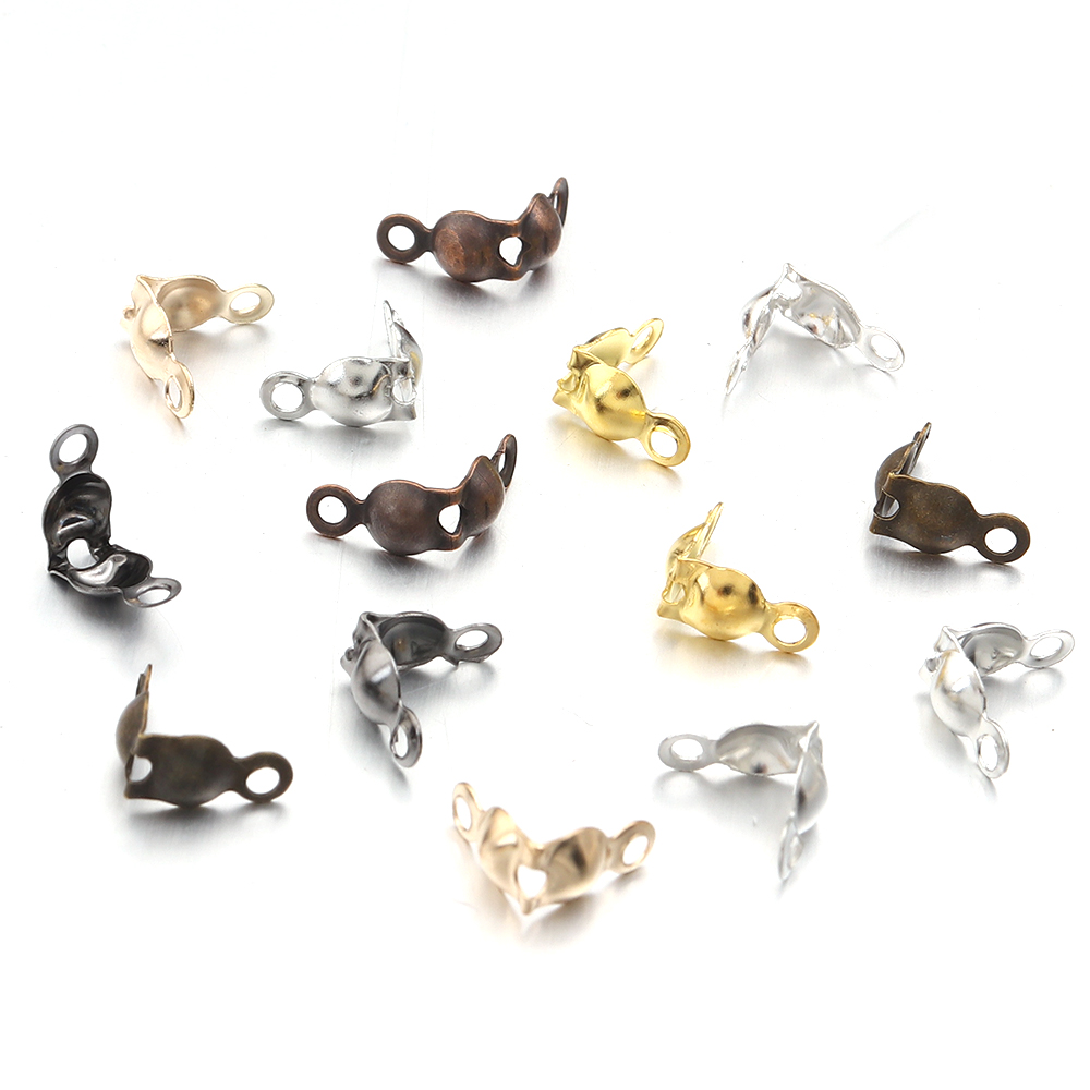 200pcs/lot Metal End Crimps Be - Jewelry Making Knots For Clasps recension och pris
