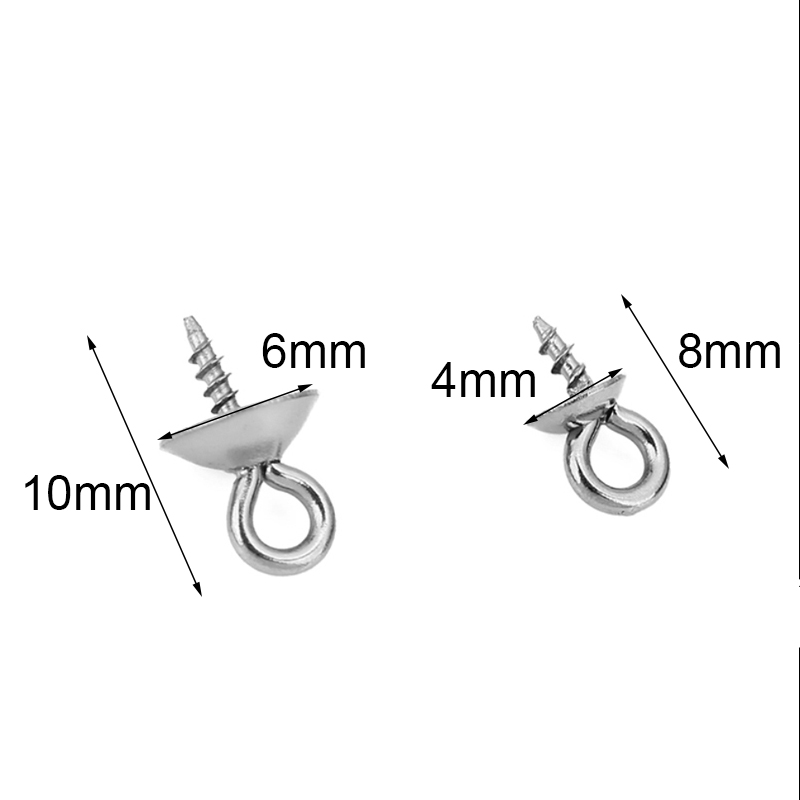 20pcs Stainless Steel Pearl Pe - Jewelry Making Pins recension och pris