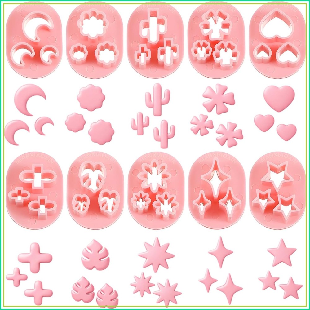 10 Pcs Polymer Clay Cutters, F - Jewelry Making In Clay recension och pris