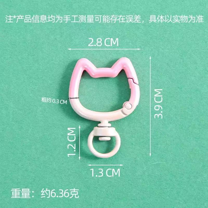 5-10PCS Gradient Cute Cat Clas - Jewelry Making Pins recension och pris