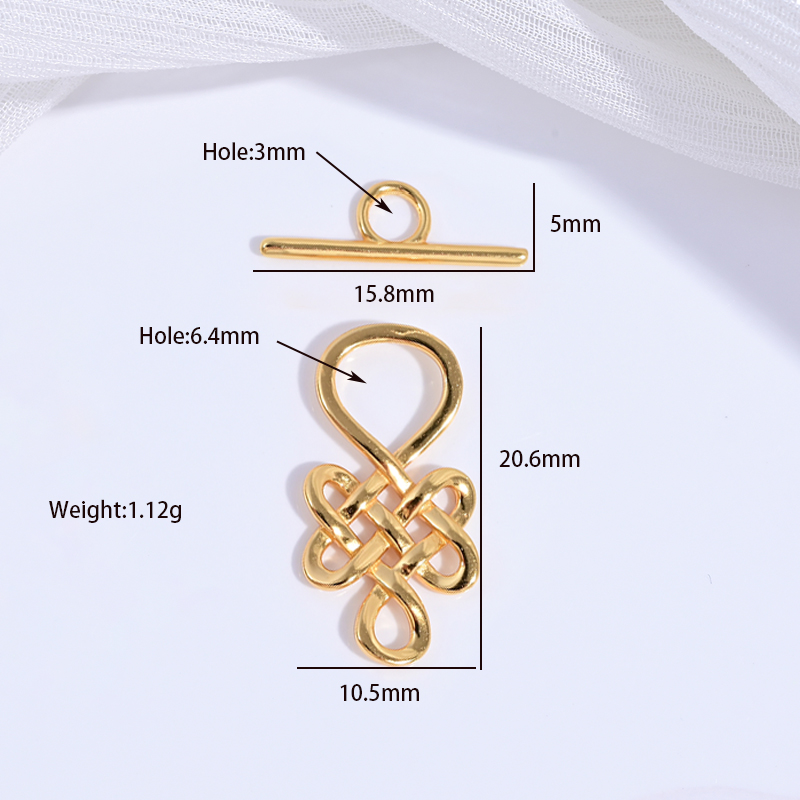 S925 Sterling Silver Chinese k - Jewelry Making Knots For Clasps recension och pris
